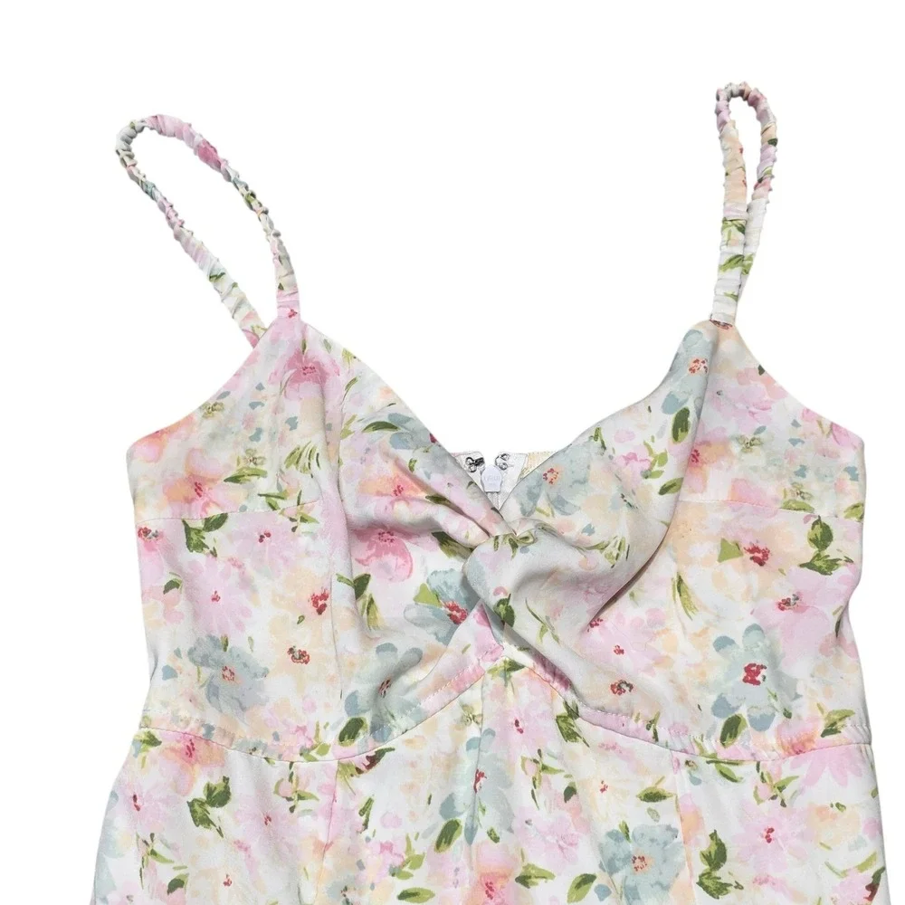 Abercrombie & Fitch Floral Midi Dress Summer Spaghetti Strap Sundress‎ Size S